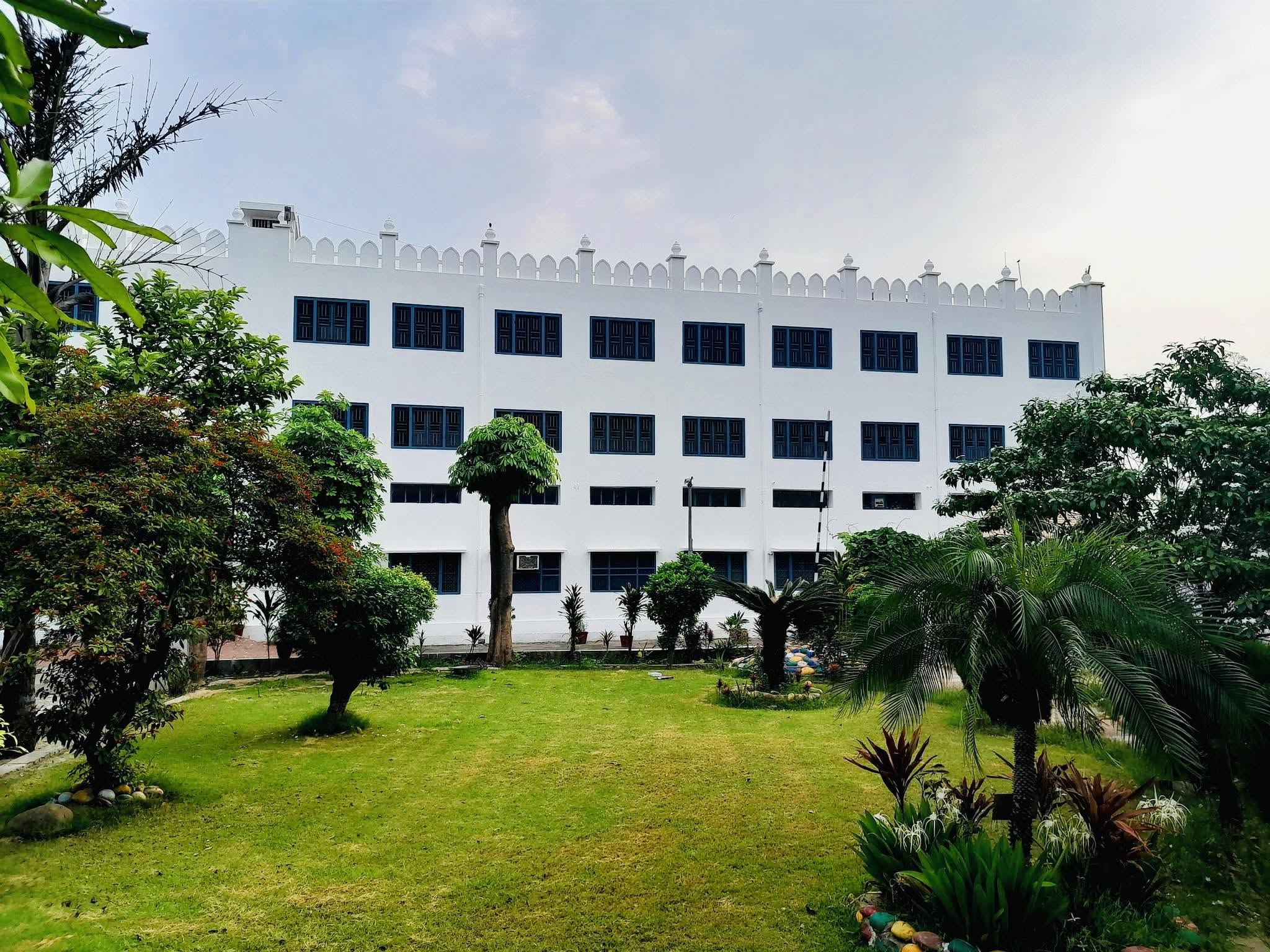 Main building courtyard