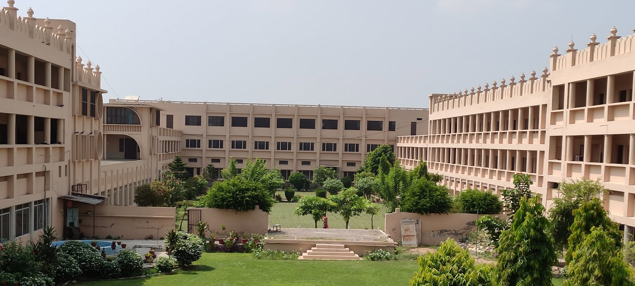 Sant Darbara Singh College campus courtyard